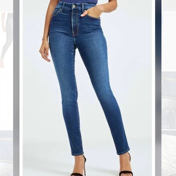 Good American Good Legs Skinny Jeans Size 26 - Picture 1 of 7